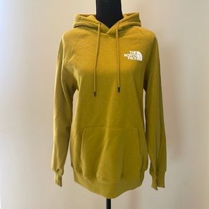 TNF marigold hoodie
